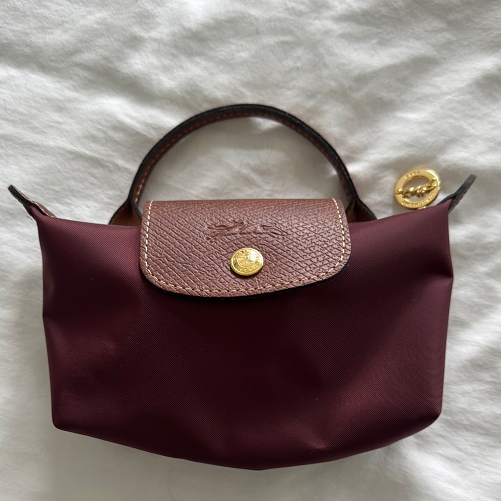 Longchamp mini Burgundy Handbag